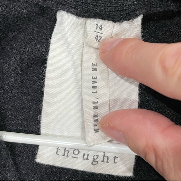 Thought Irene organic cotton wool cardigan. - Picture 4 of 8